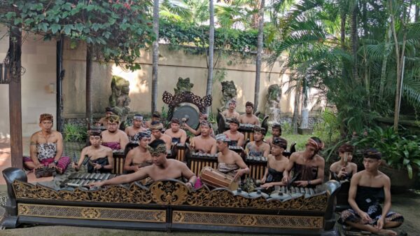 full troupe on stage, festival